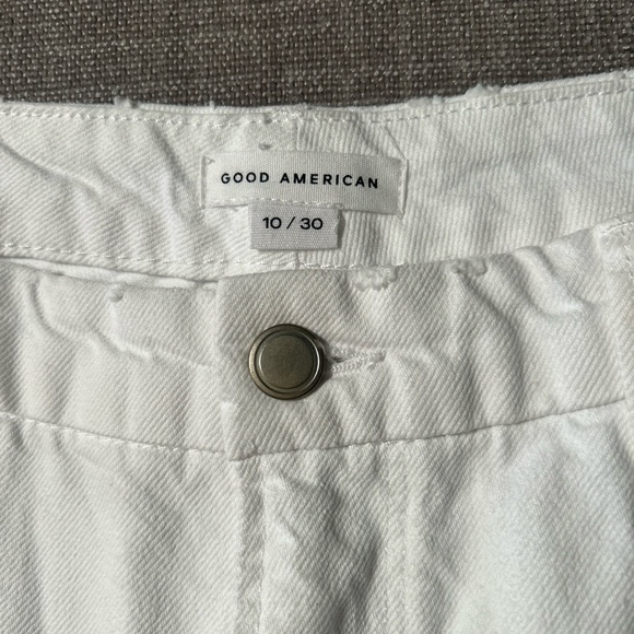 New Good American white Jeans Size 10/30 - Picture 8 of 14